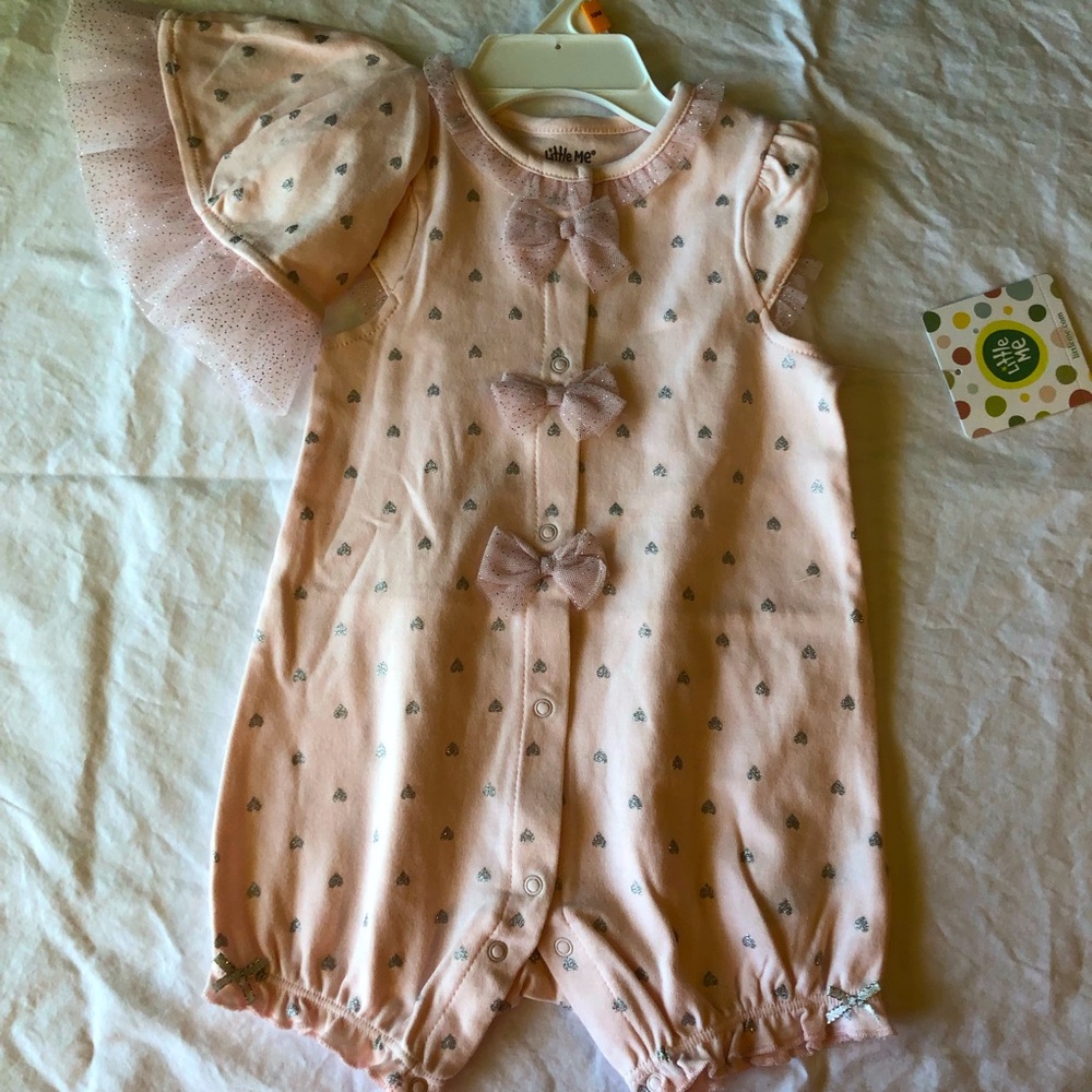 Little me romper and hat